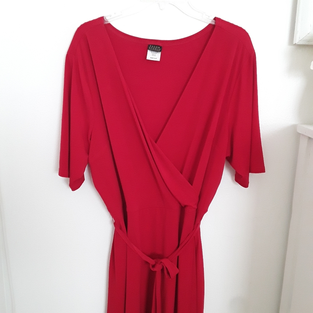 Womens Red Dress Plus size